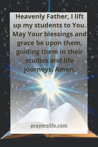 Blessing Your Students Through Prayer