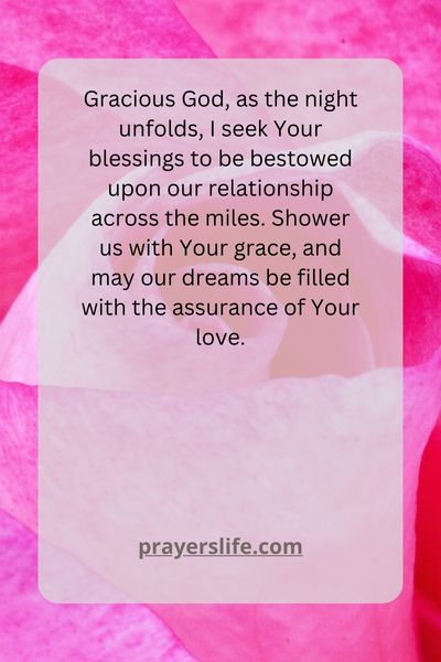 Blessings Across Miles: Good Night Prayer For Relationships