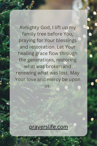 Blessings And Restoration