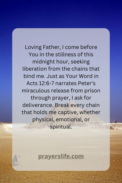Breaking Chains With Midnight Prayers