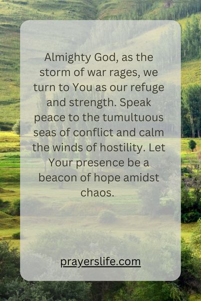 Calming The Storm