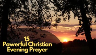 Christian Evening Prayer