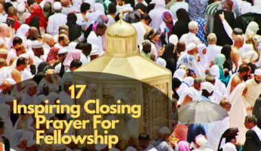 Closing Prayer For Fellowship