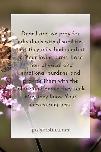 Comforting Prayers For People With Disabilities