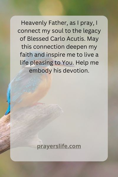Connecting Through Prayer To Blessed Carlo Acutis