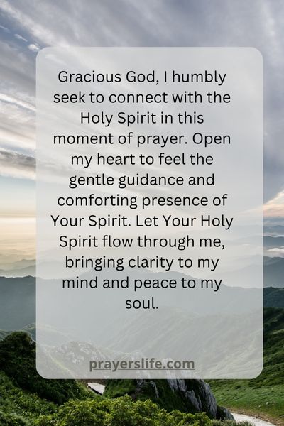 Connecting With The Holy Spirit