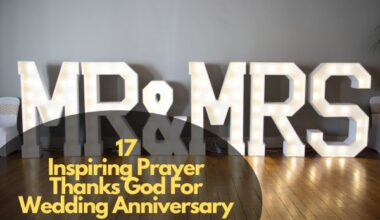 Inspiring Prayer Thanks God For Wedding Anniversary