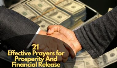 Effective Prayers For Prosperity And Financial Release
