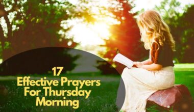 Effective Prayers For Thursday Morning