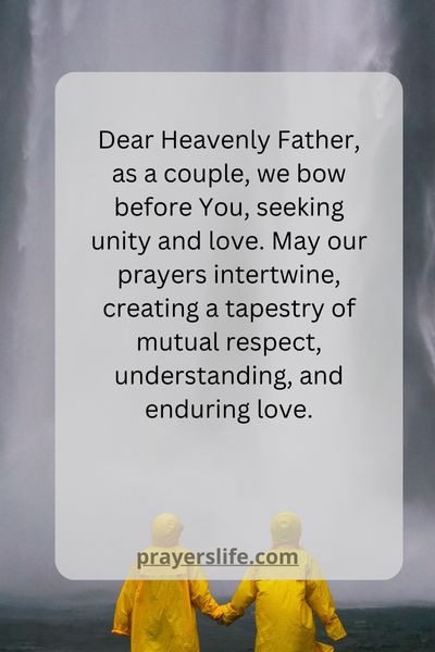 Couples' Prayer For Unity And Love