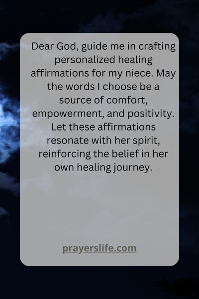 Crafting Personalized Healing Affirmations