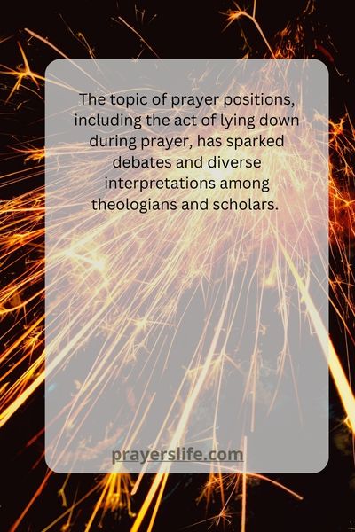 Debates And Interpretations Regarding Praying Positions