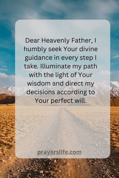 Divine Guidance Prayer
