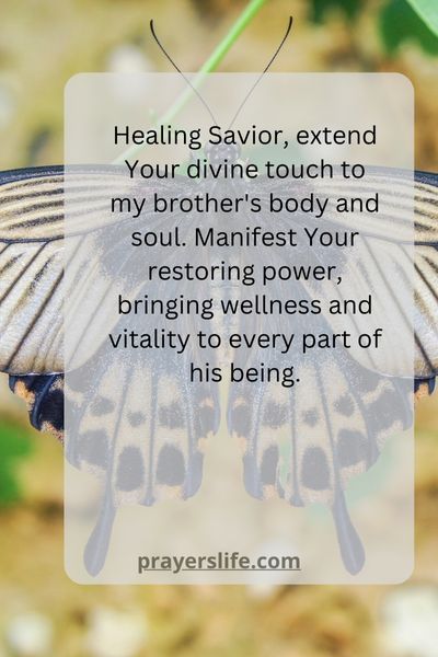 Divine Healing For My Brother'S Wellness