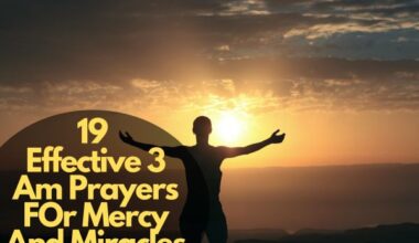 Effective 3 Am Prayers For Mercy And Miracles