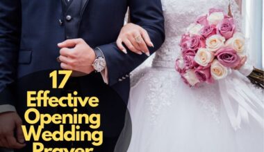 17 Effective Opening Wedding Prayer