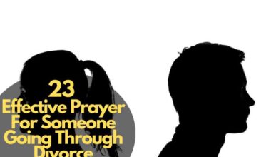 Effective Prayer For Someone Going Through Divorce
