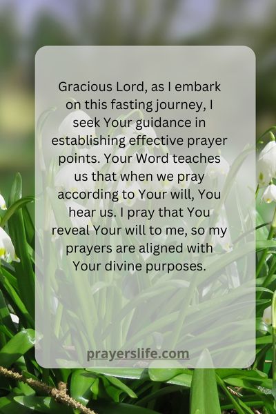 Effective Prayer Points For Your Fasting Journey