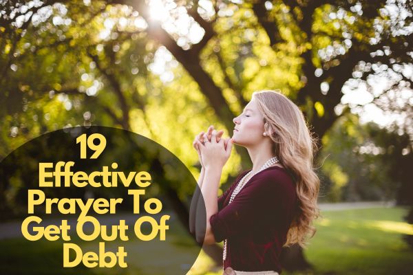 Prayer To Get Out Of Debt