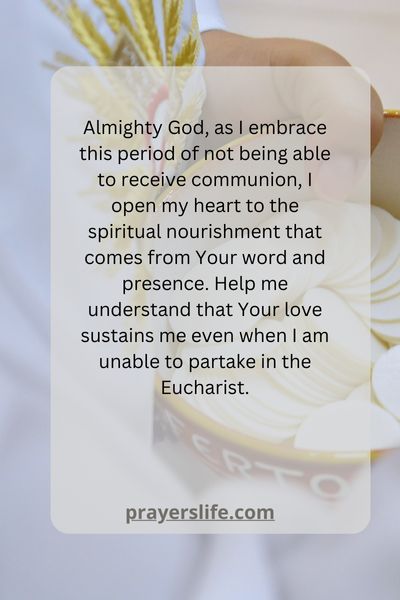 Embracing Spiritual Nourishment Beyond Communion