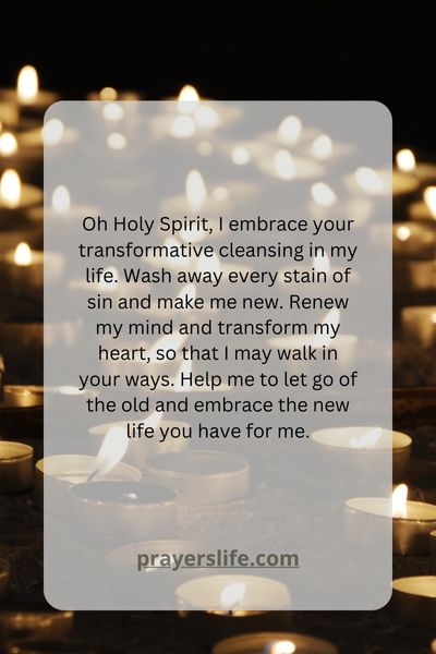 Embracing The Holy Spirits Transformative Cleansing