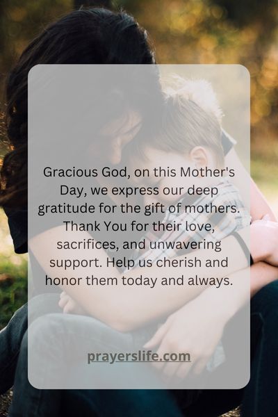 Embracing The Spirit Of Gratitude In Our Mothers Day Prayer