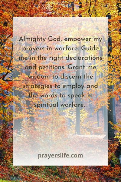 Empowered Warfare Prayers: A Guide To Declarations