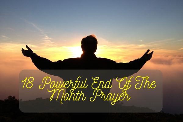 End Of The Month Prayer