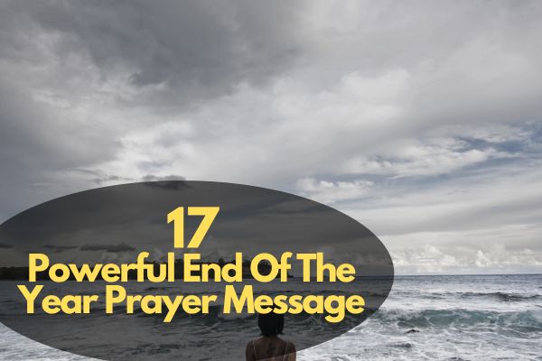 End Of The Year Prayer Message