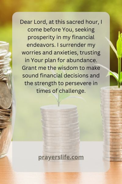 Engaging In A 3 Am Financial Breakthrough Prayer