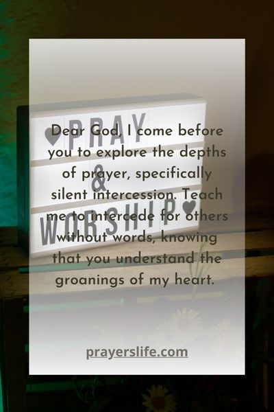 Exploring The Depths Of Prayer