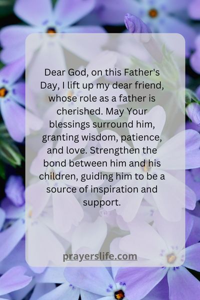 Father'S Day Prayer For A Dear Friend