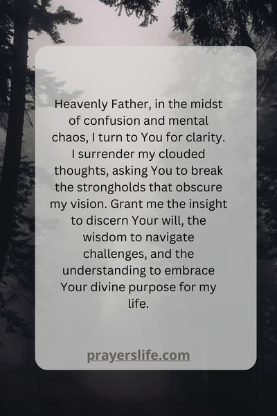 Finding Clarity Through Prayer