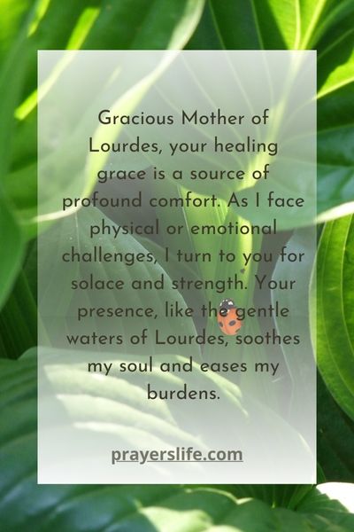 Finding Comfort In Our Lady Of Lourdes' Healing Grace