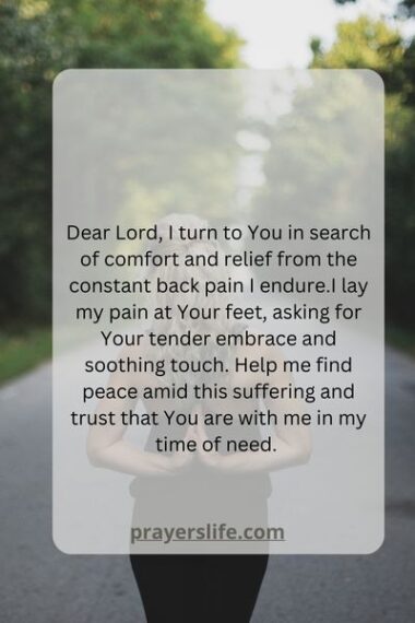23 Best Prayer For Healing Of Back Pain