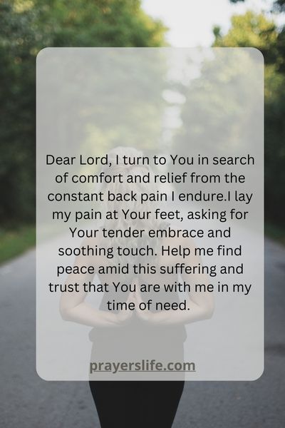 Finding Comfort In Prayer For Back Pain