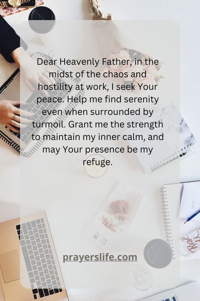 Finding Peace Amidst Workplace Turmoil