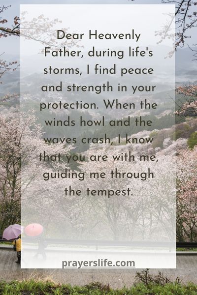 Finding Peace And Strength In God'S Protection Amidst Storms