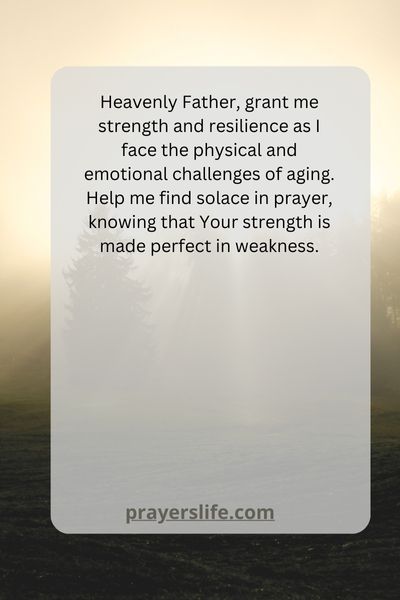 Finding Strength In Prayer As We Age