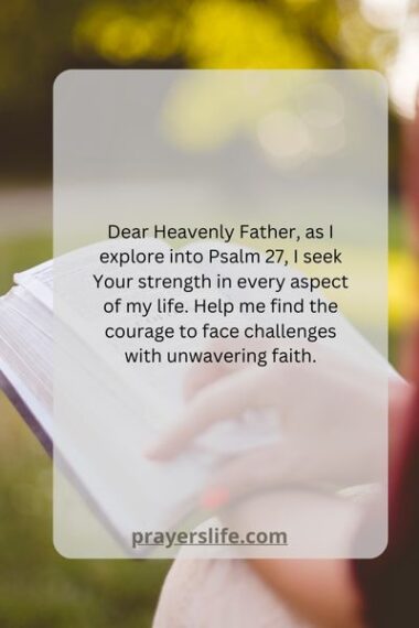 15 Powerful Prayer Points From Psalm 27