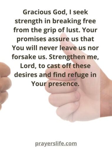 16 Powerful Prayer For Deliverance From Lust - How To Break Free From Lust