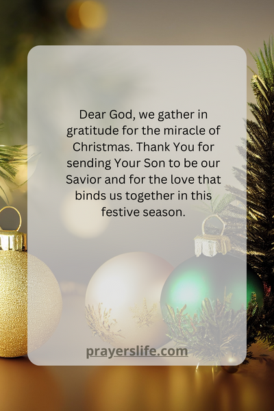 Gathering In Gratitude For Christmas