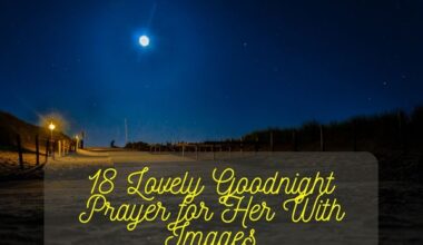 Goodnight Prayer For Her With Images