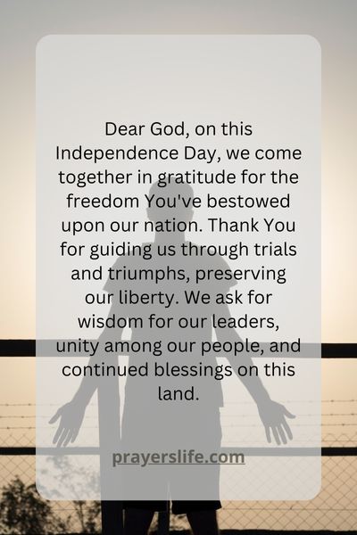 Gratitude For Freedom