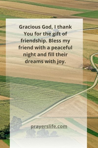 Gratitude For Friendship In Evening Prayer