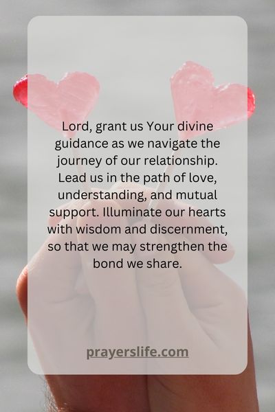 Guidance Prayer For Strengthening Our Bond