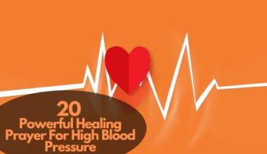 Healing Prayer For High Blood Pressure