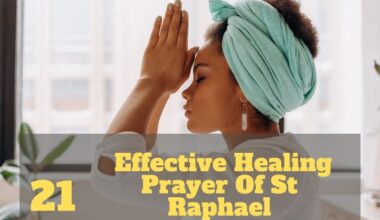 Healing Prayer Of St Raphael