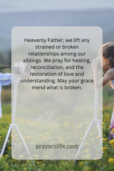 Healing And Reconciliation In Sibling Relationships