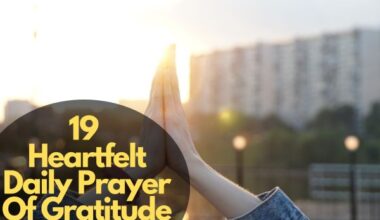 Heartfelt Daily Prayer Of Gratitude